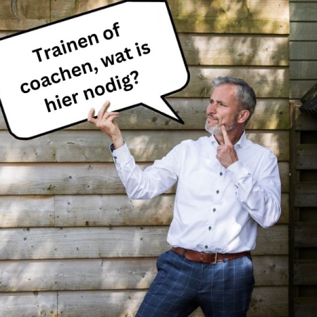 Het Verschil Tussen Training En Coaching - Arie Speksnijder - Train De ...